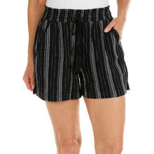 Load image into Gallery viewer, Briggs Ladies' Linen Blend Pull-On Short