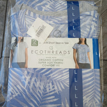 Load image into Gallery viewer, Ecothreads Women's Short Sleeve T-Shirt Organic Cotton 2Pack