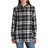 Load image into Gallery viewer, Jachs Girlfriend Women's Plaid Print Flannel Shirt
