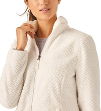 Load image into Gallery viewer, Free2B Women's Braided Butter Pile Full Zip Jacket