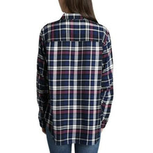 Load image into Gallery viewer, Jachs Girlfriend Women's Plaid Print Flannel Shirt