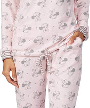 Load image into Gallery viewer, Disney Womens 2 Piece Cozy Pajama set
