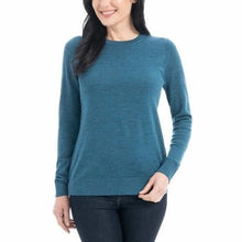 Load image into Gallery viewer, Katherine Barclay Merino Extra Fine Wool Crewneck Sweater