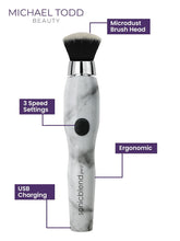 Load image into Gallery viewer, Michael Todd Sonicblend Antimicrobial Sonic Makeup Brush. Pick your color