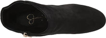 Load image into Gallery viewer, Jessica Simpson Wexton Black Suede Metallic Stud Chunky Block Heel Boots 5.5 M