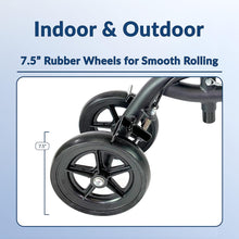 Load image into Gallery viewer, KneeRover Economy Knee Scooter Steerable Knee Walker Crutch Alternative with Dual Braking System in Matte Black