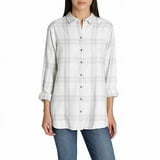 Load image into Gallery viewer, Jachs Girlfriend Women's Plaid Print Flannel Shirt