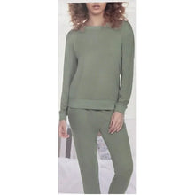 Load image into Gallery viewer, Honeydew Women’s Hacci Lounge PJ Set, 2-Piece