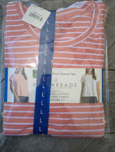 Load image into Gallery viewer, Ecothreads Women's Short Sleeve T-Shirt Organic Cotton 2Pack