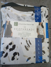 Load image into Gallery viewer, Ecothreads Women's Short Sleeve T-Shirt Organic Cotton 2Pack