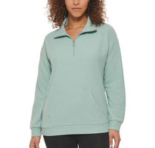 Load image into Gallery viewer, Marc New York Ladies' Ribbed Quarter Zip Pullover with Pockets