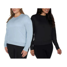 Load image into Gallery viewer, Lukka Lux Ladies' Long Sleeve Active Top, 2 Pack
