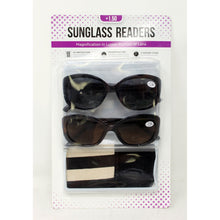 Load image into Gallery viewer, Icon Women's Reading Sunglasses Bifocals 2 Pack+Cases