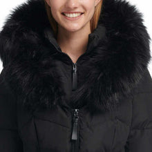 Load image into Gallery viewer, Calvin Klein Faux Fur-Trim Belted Quilted Parka Coat Jacket