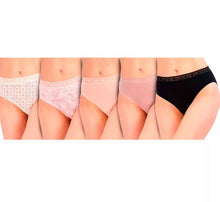 Load image into Gallery viewer, Lucky Brand Women's 5-Pack Ultra Soft High Cut Panties