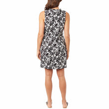 Load image into Gallery viewer, Briggs Ladies' Ruffle V-Neck Linen Blend Dress