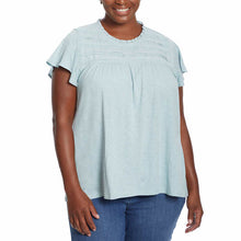 Load image into Gallery viewer, Ella Moss Ladies' Lace Trim Knit Top