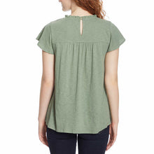 Load image into Gallery viewer, Ella Moss Ladies' Lace Trim Knit Top