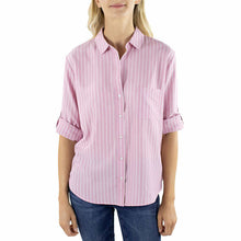 Load image into Gallery viewer, Jach's Girlfriend Ladies' Long Sleeve Button-Up Blouse