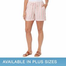 Load image into Gallery viewer, Briggs Ladies' Linen Blend Pull-On Short