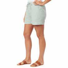 Load image into Gallery viewer, Briggs Ladies' Linen Blend Pull-On Short