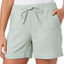 Load image into Gallery viewer, Briggs Ladies' Linen Blend Pull-On Short
