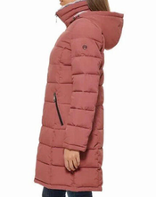 Load image into Gallery viewer, Andrew Marc Ladies' Long Stretch Parka Coat Fur Lined Hood Jacket