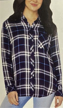 Load image into Gallery viewer, Well Worn Ladies' Flannel Button-up Shirt