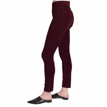 Load image into Gallery viewer, Gloria Vanderbilt Pull on Skinny Knit Corduroy Mid Rise Pants
