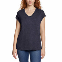 Load image into Gallery viewer, Jessica Simpson Women S V-Neck Soft Jersey Knit Top
