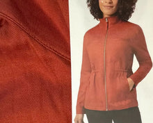 Load image into Gallery viewer, 32 Degrees Full Zip Women's Linen Blend Lightweight Jacket H17