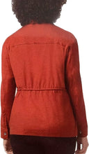 Load image into Gallery viewer, 32 Degrees Full Zip Women's Linen Blend Lightweight Jacket H17