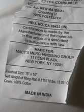 Load image into Gallery viewer, Hudson Park Collection Nouveau Decorative Pillow, 16 X 16