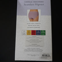 Load image into Gallery viewer, Carole Hochman Ladies 4 Pack Seamless Hipster Large Open Box