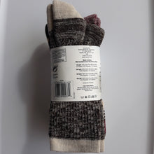 Load image into Gallery viewer, Kirkland Signature Ladies' Crew Trail Socks Extra-Fine Merino Wool Teal-4Pairs-N