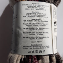 Load image into Gallery viewer, Kirkland Signature Ladies' Crew Trail Socks Extra-Fine Merino Wool Teal-4Pairs-N