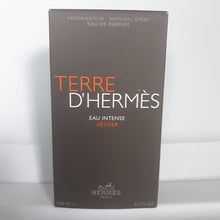 Load image into Gallery viewer, Terre D'Hermes Eau Intense Vetiver Eau De Parfum For Men 6.7oz, 75% Full