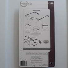 Load image into Gallery viewer, Design Optics By Foster Grant Semi-Rimless Metal 3 Pack
