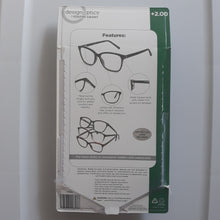 Load image into Gallery viewer, Design Optics By Foster Grant Full Frame Ladies Fashion +2.00, 3 Pack