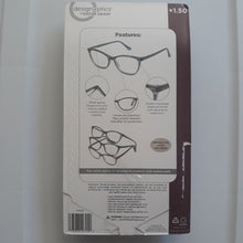 Load image into Gallery viewer, Design Optics By Foster Grant Full Frame Ladies Fashion +1.50, 3 Pack