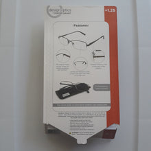 Load image into Gallery viewer, Design Optics By Foster Grant Semi-Rimless Classic +1.25, 3 Pack