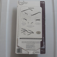 Load image into Gallery viewer, Design Optics By Foster Grant Rimless Metal +1.50, 3 Count