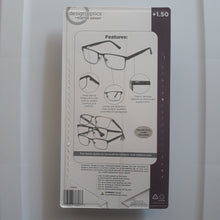 Load image into Gallery viewer, Design Optics By Foster Grant Full Frame Metal +1.50, 3 Pack