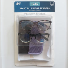 Load image into Gallery viewer, M+ Blue Light Protection Reading Glasses 2 Pack