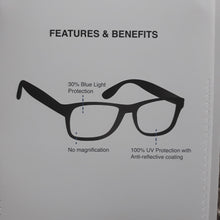 Load image into Gallery viewer, M+ Youth Glasses with Blue Light Protection 2 Pack