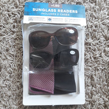 Load image into Gallery viewer, M+ Sophia Women's Sunglass Reader Glasses +1.50, 2 Pack