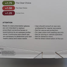 Load image into Gallery viewer, M+ Blue Light Protection Reading Glasses 2 Pack, +2.75