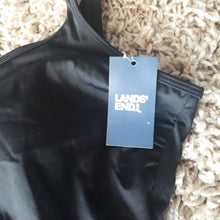 Load image into Gallery viewer, Lands' End Scoop-Neck 1 Piece Swimsuit Ombre Ripple