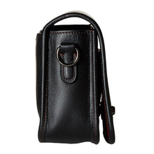 Load image into Gallery viewer, COACH Women's Glovetan Turnlock Crossbody DK/Black Crossbody Bag