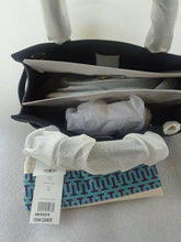 Load image into Gallery viewer, Tory Burch Women Satchel Purse Black Gemini Link Leather Small Tote New with tag